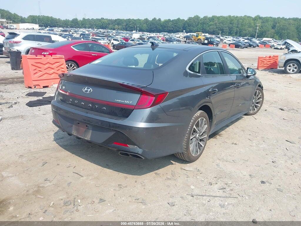 KMHL34J26NA230215 2022 HYUNDAI SONATA photo no. 4