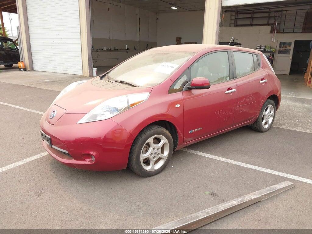 JN1AZ0CP9BT001655 2011 NISSAN LEAF photo no. 2