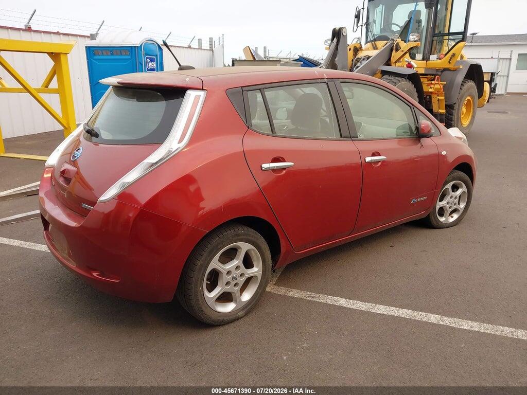 JN1AZ0CP9BT001655 2011 NISSAN LEAF photo no. 4