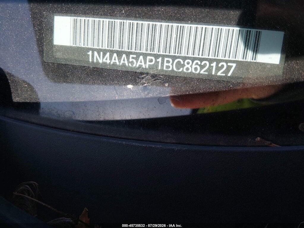 1N4AA5AP1BC862127 2011 NISSAN MAXIMA photo no. 12