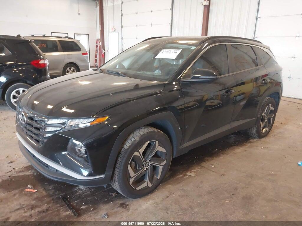 5NMJFCAE2NH016061 2022 HYUNDAI TUCSON photo no. 2