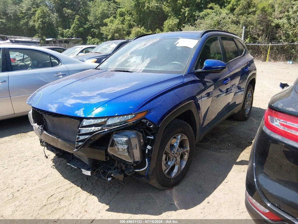 5NMJBCAE2NH145509 2022 HYUNDAI TUCSON photo no. 2