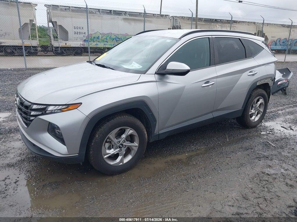 5NMJBCAE4NH012475 2022 HYUNDAI TUCSON photo no. 2