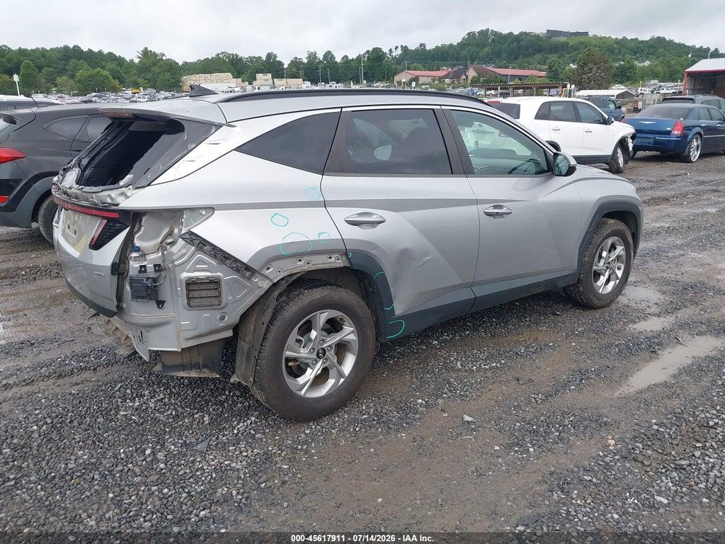 5NMJBCAE4NH012475 2022 HYUNDAI TUCSON photo no. 4