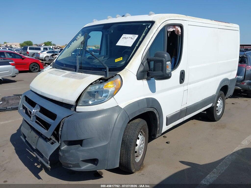 3C6TRVNG5HE524938 2017 RAM PROMASTER 1500 photo no. 2