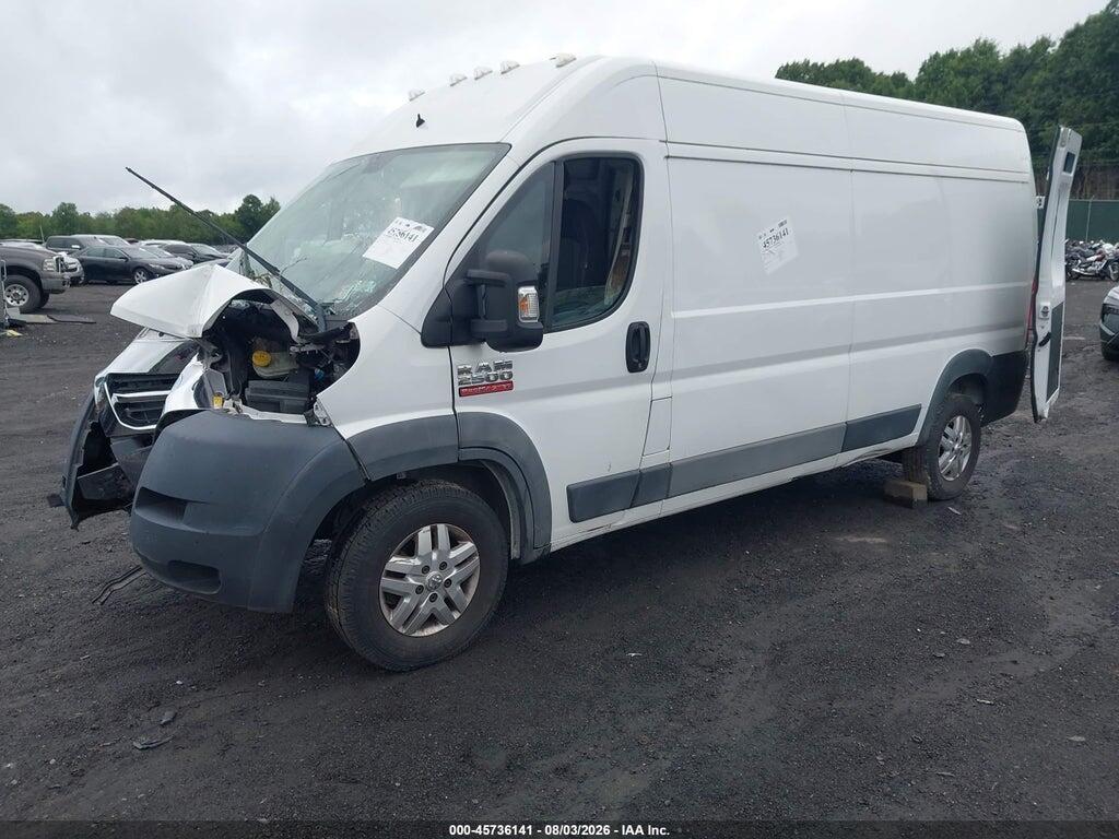 3C6TRVDG8HE522330 2017 RAM PROMASTER 2500 photo no. 2