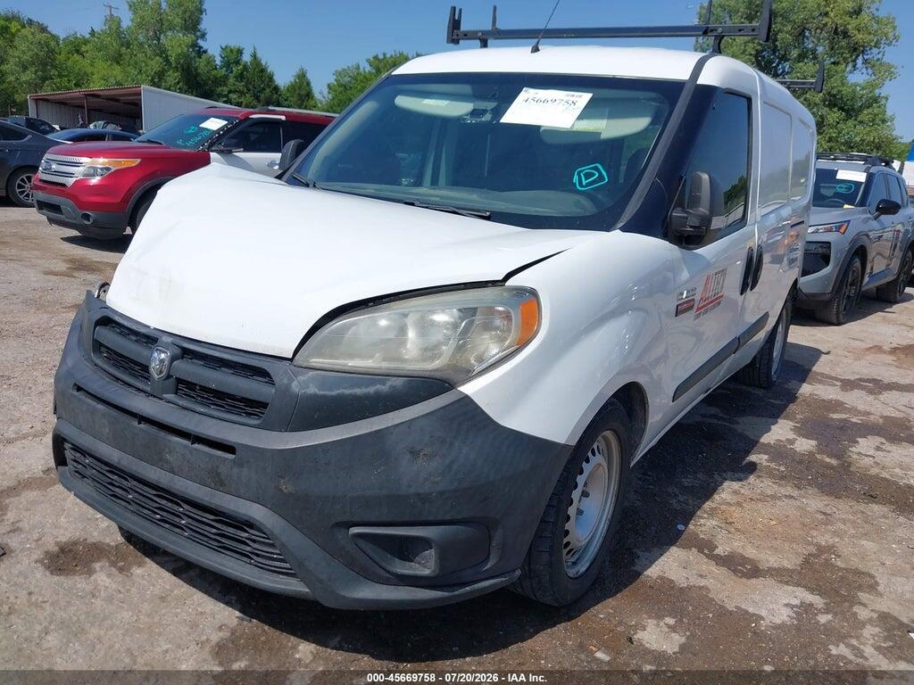 ZFBERFAB3H6E19408 2017 RAM PROMASTER CITY photo no. 2