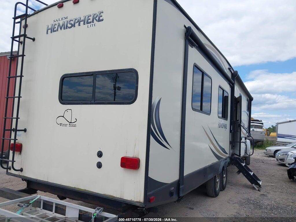 4X4FSBL22HU079960 2017 SALEM TRAVEL TRAILER photo no. 3