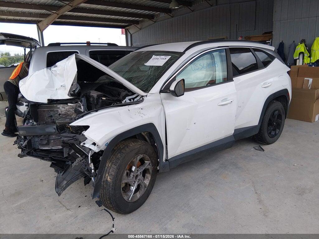 5NMJBCAE9NH071280 2022 HYUNDAI TUCSON photo no. 2
