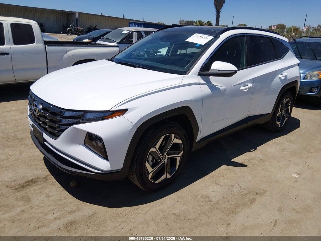 KM8JFCA11NU027134 2022 HYUNDAI TUCSON HYBRID photo no. 2
