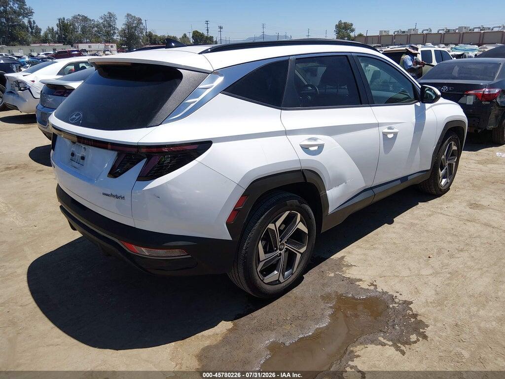 KM8JFCA11NU027134 2022 HYUNDAI TUCSON HYBRID photo no. 4