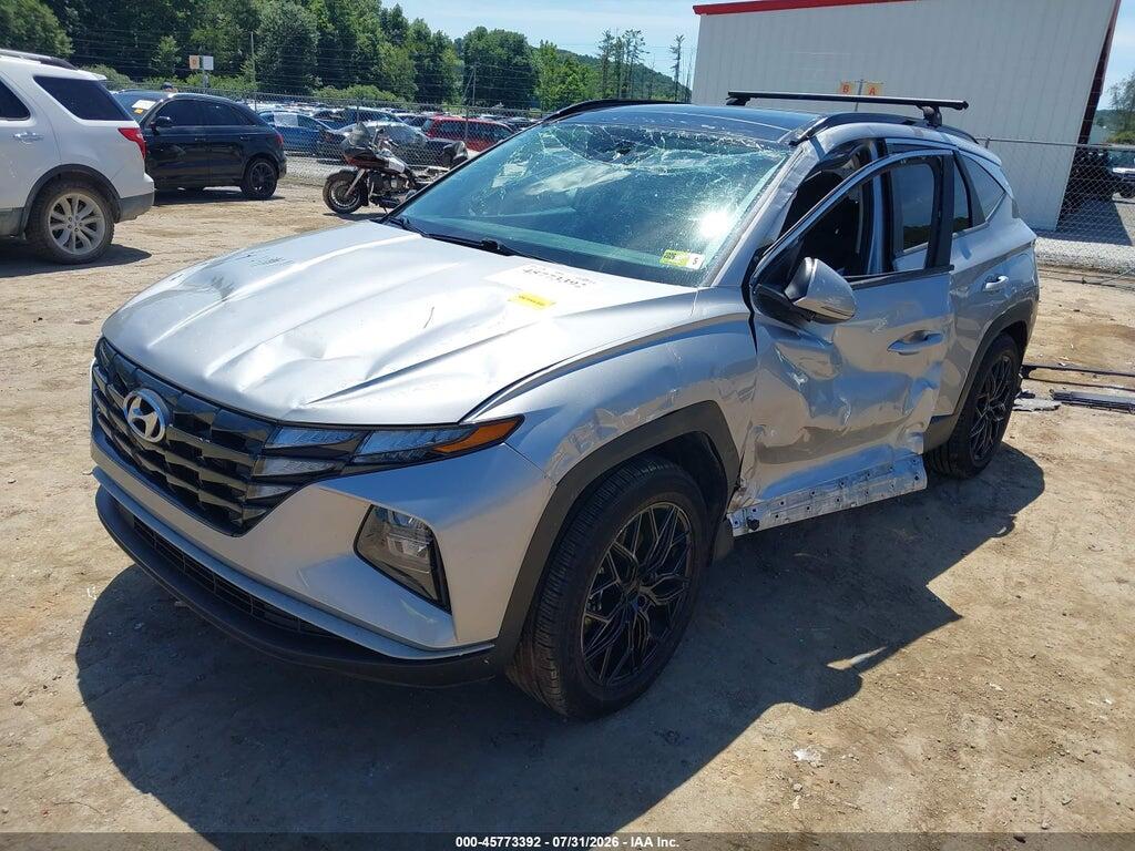 KM8JFCA10NU049478 2022 HYUNDAI TUCSON HYBRID photo no. 2