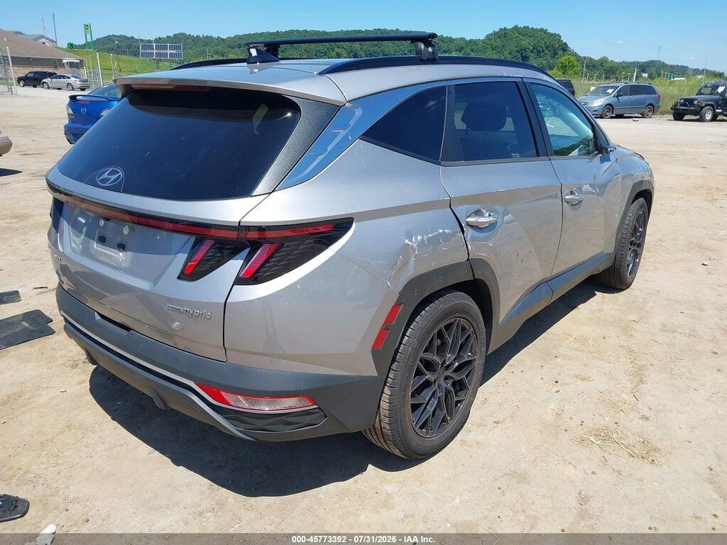 KM8JFCA10NU049478 2022 HYUNDAI TUCSON HYBRID photo no. 4