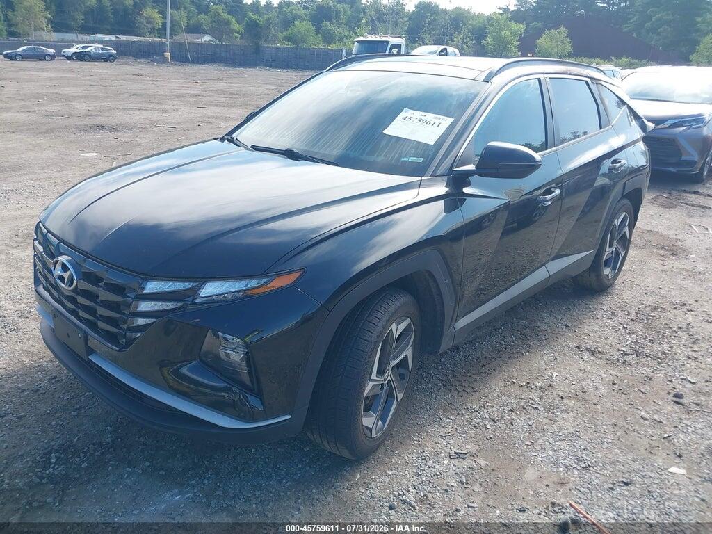 KM8JFCA14NU048558 2022 HYUNDAI TUCSON HYBRID photo no. 2