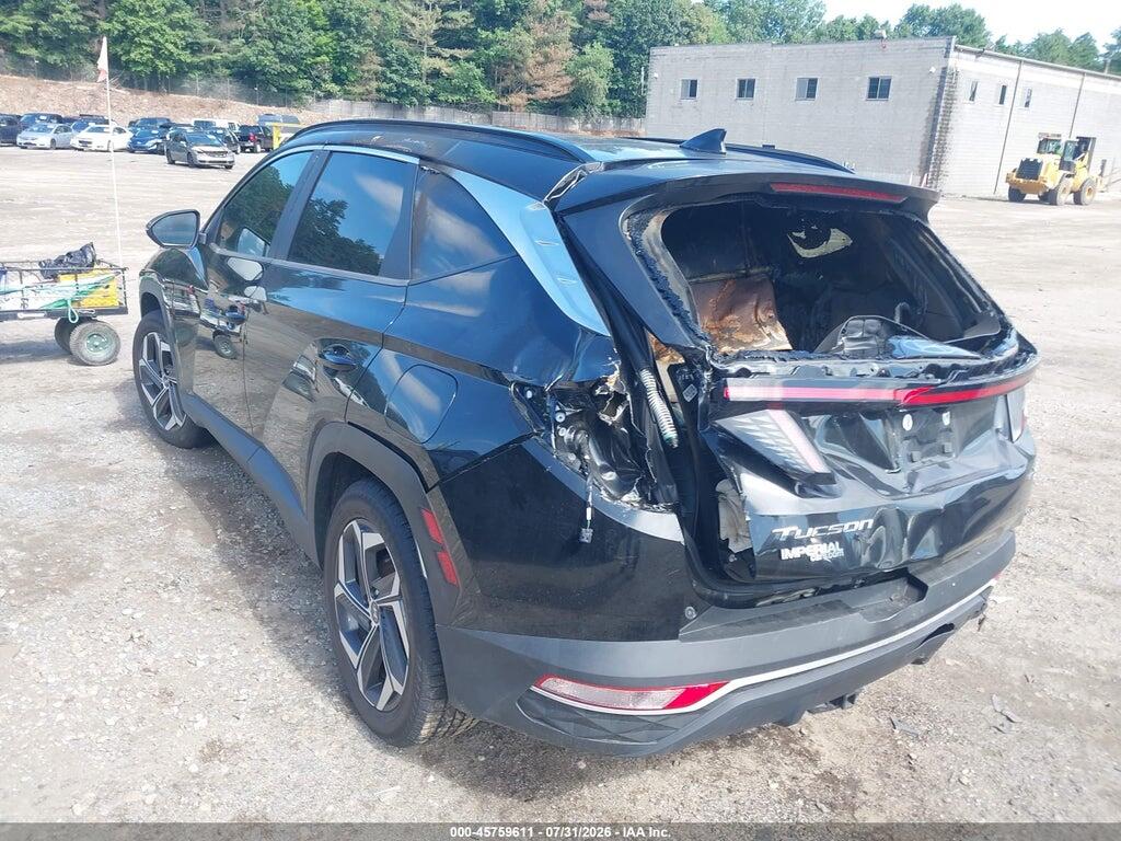 KM8JFCA14NU048558 2022 HYUNDAI TUCSON HYBRID photo no. 3