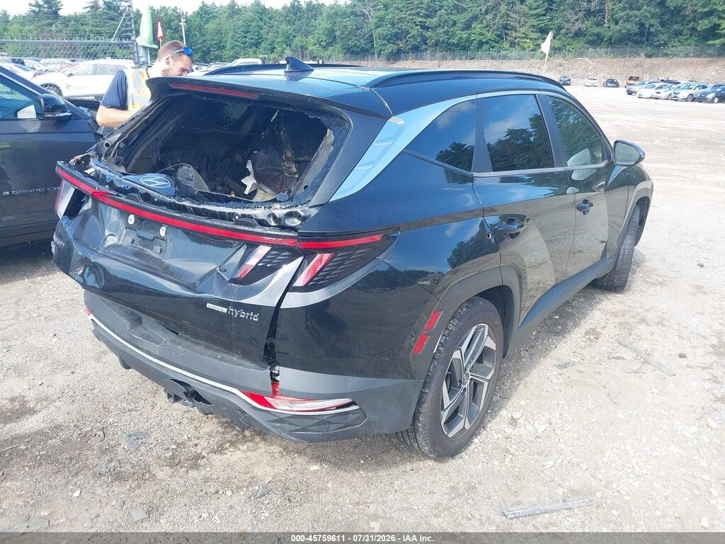 KM8JFCA14NU048558 2022 HYUNDAI TUCSON HYBRID photo no. 4