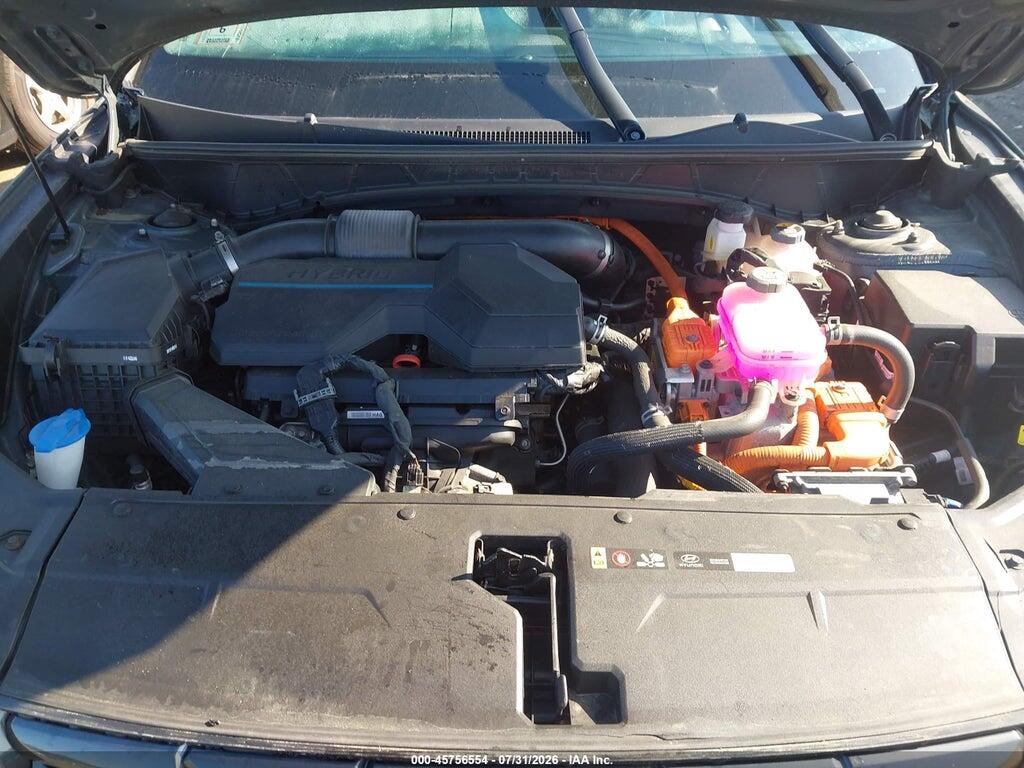 KM8JFCA15NU039657 2022 HYUNDAI TUCSON HYBRID photo no. 10