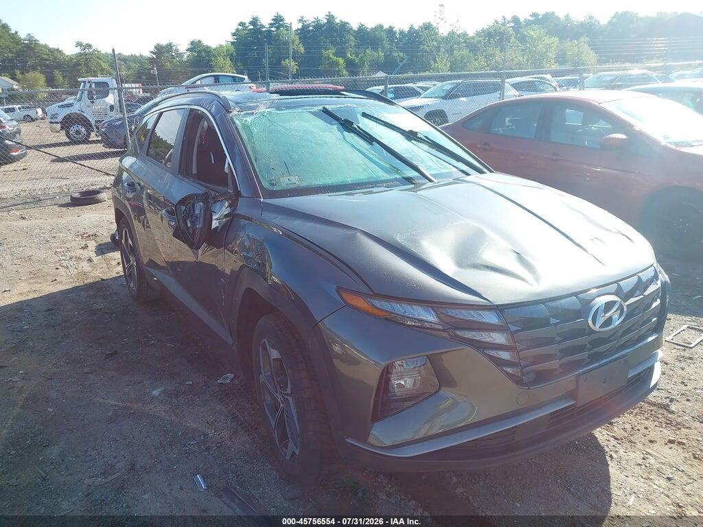 KM8JFCA15NU039657 2022 HYUNDAI TUCSON HYBRID photo no. 6