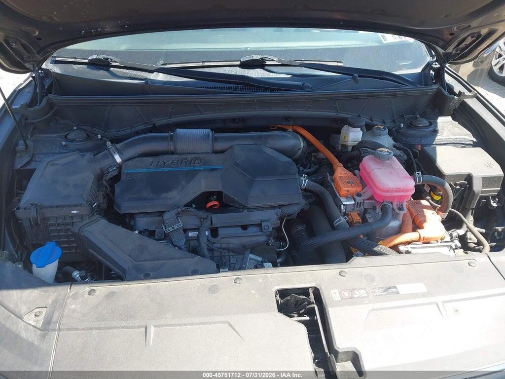 KM8JECA10NU032361 2022 HYUNDAI TUCSON HYBRID photo no. 10