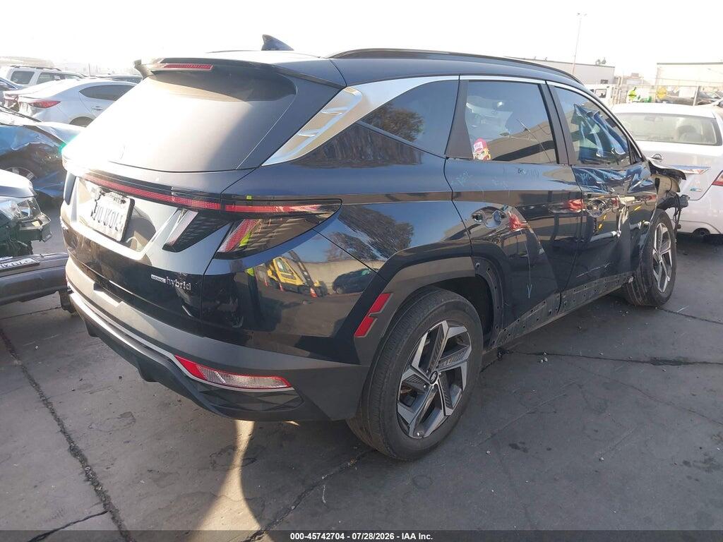 KM8JFCA11NU079931 2022 HYUNDAI TUCSON HYBRID photo no. 4