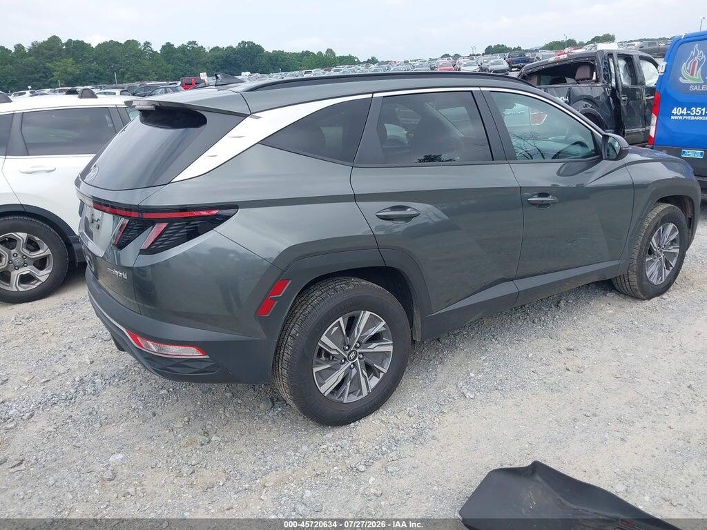 KM8JBCA10NU076921 2022 HYUNDAI TUCSON HYBRID photo no. 4