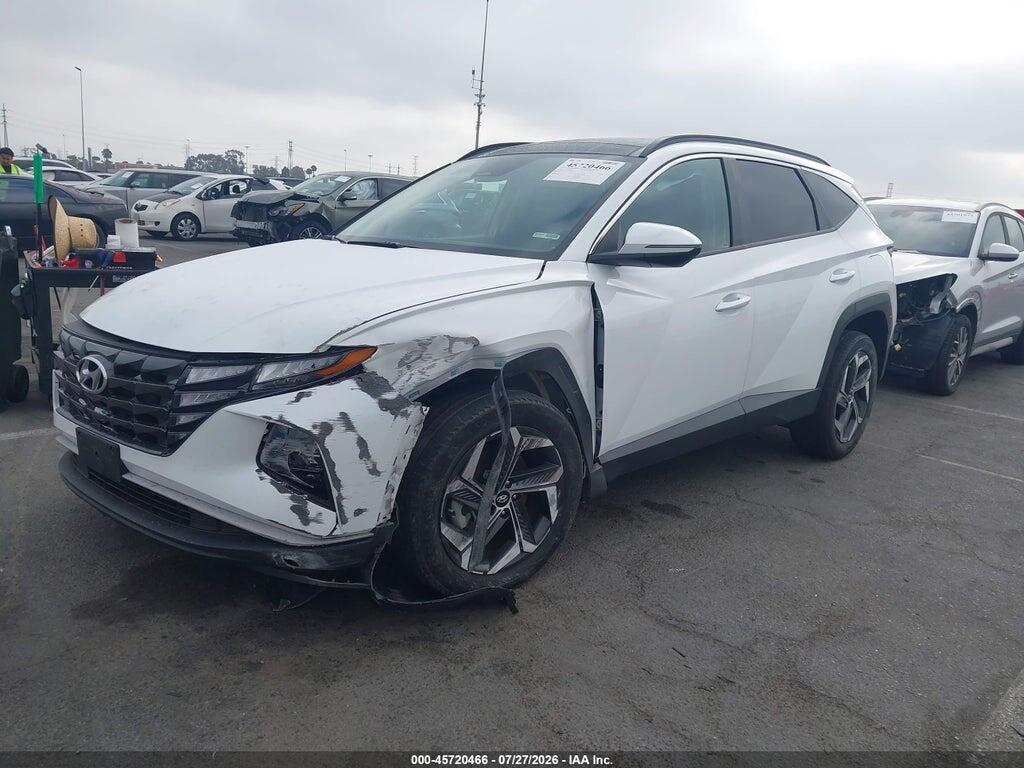 KM8JFCA10NU067950 2022 HYUNDAI TUCSON HYBRID photo no. 2