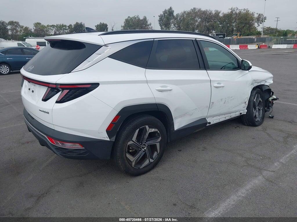 KM8JFCA10NU067950 2022 HYUNDAI TUCSON HYBRID photo no. 4
