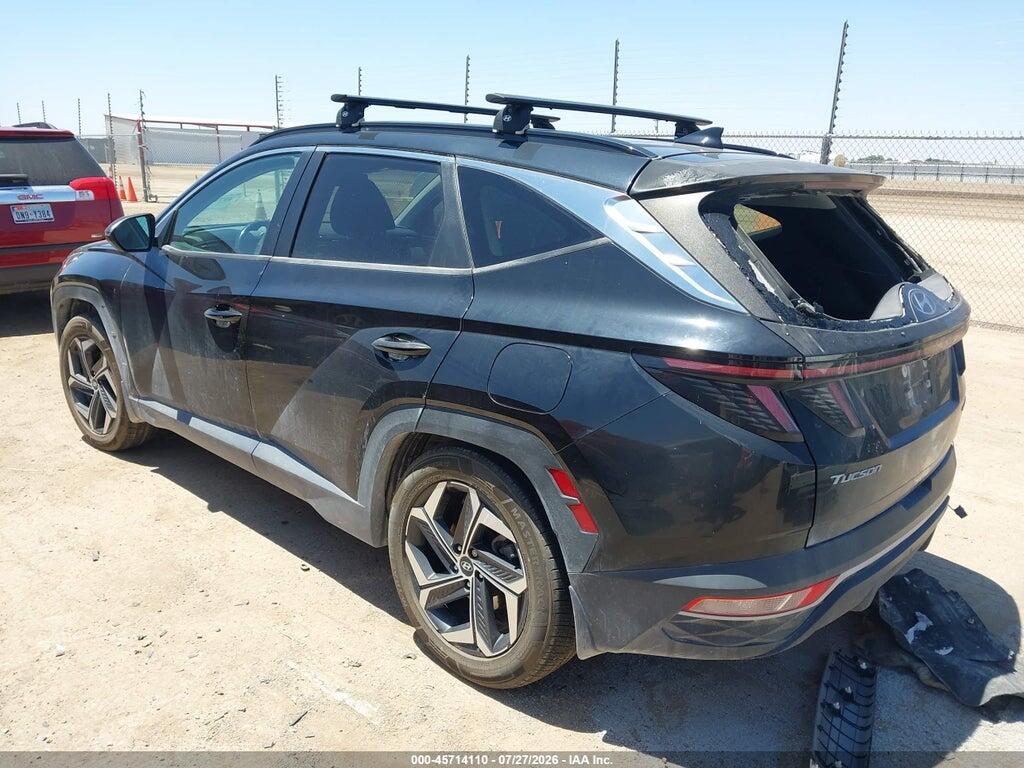 KM8JFCA19NU063878 2022 HYUNDAI TUCSON HYBRID photo no. 3