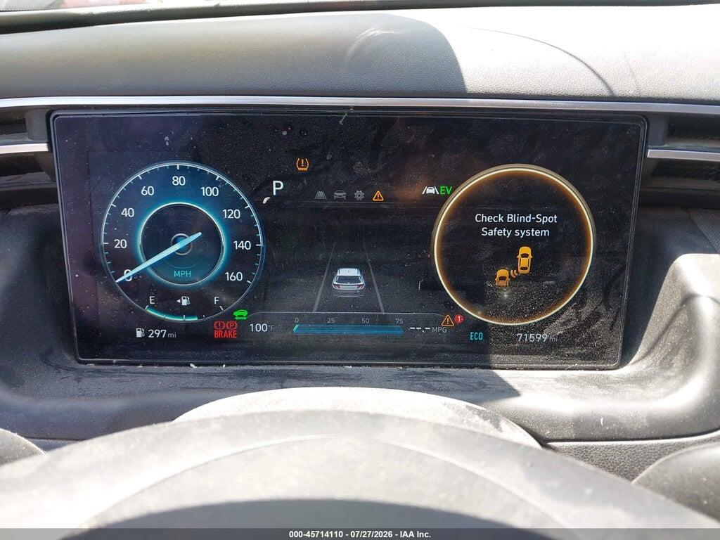 KM8JFCA19NU063878 2022 HYUNDAI TUCSON HYBRID photo no. 7