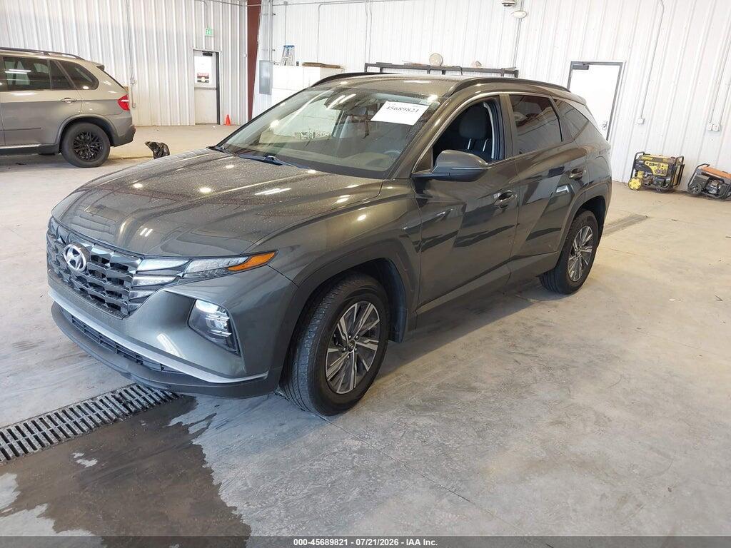KM8JBCA12NU061787 2022 HYUNDAI TUCSON HYBRID photo no. 2