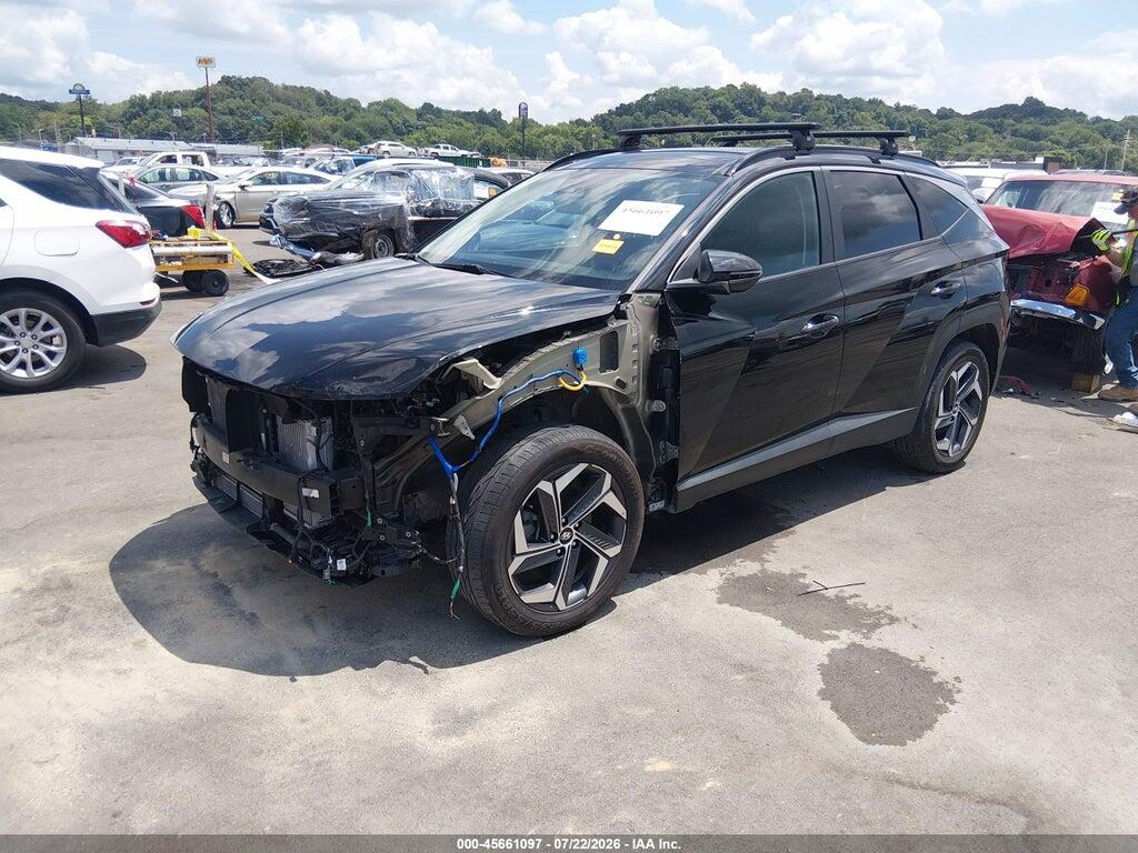 KM8JFCA10NU072999 2022 HYUNDAI TUCSON HYBRID photo no. 2