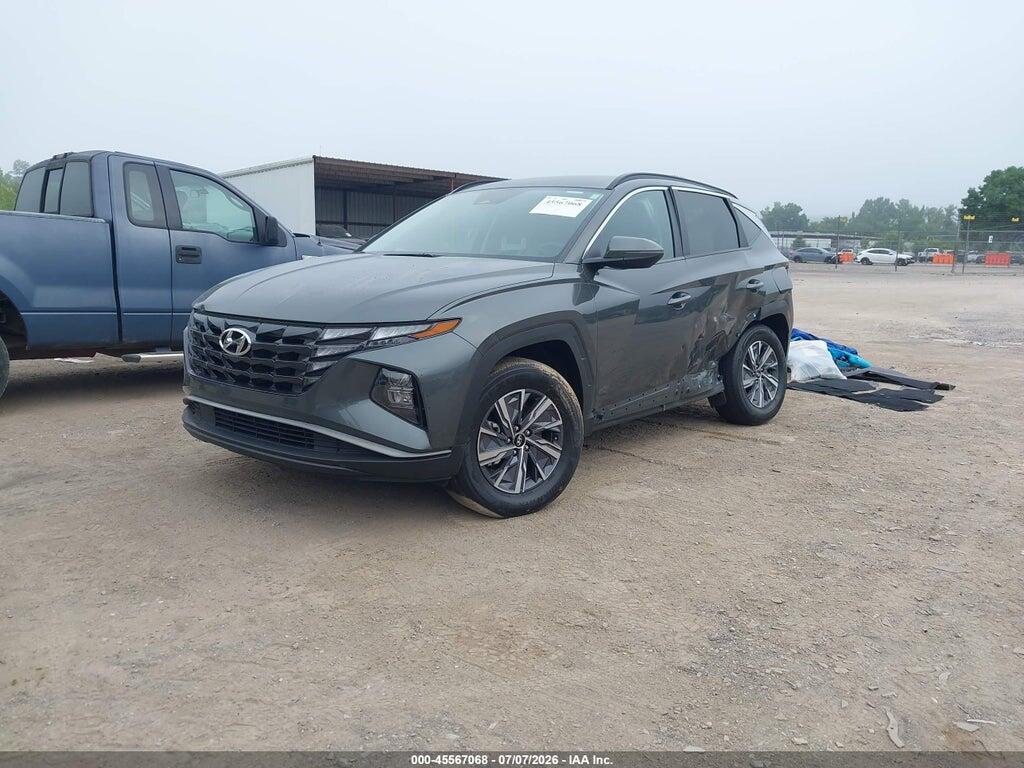 KM8JBCA10NU051243 2022 HYUNDAI TUCSON HYBRID photo no. 2