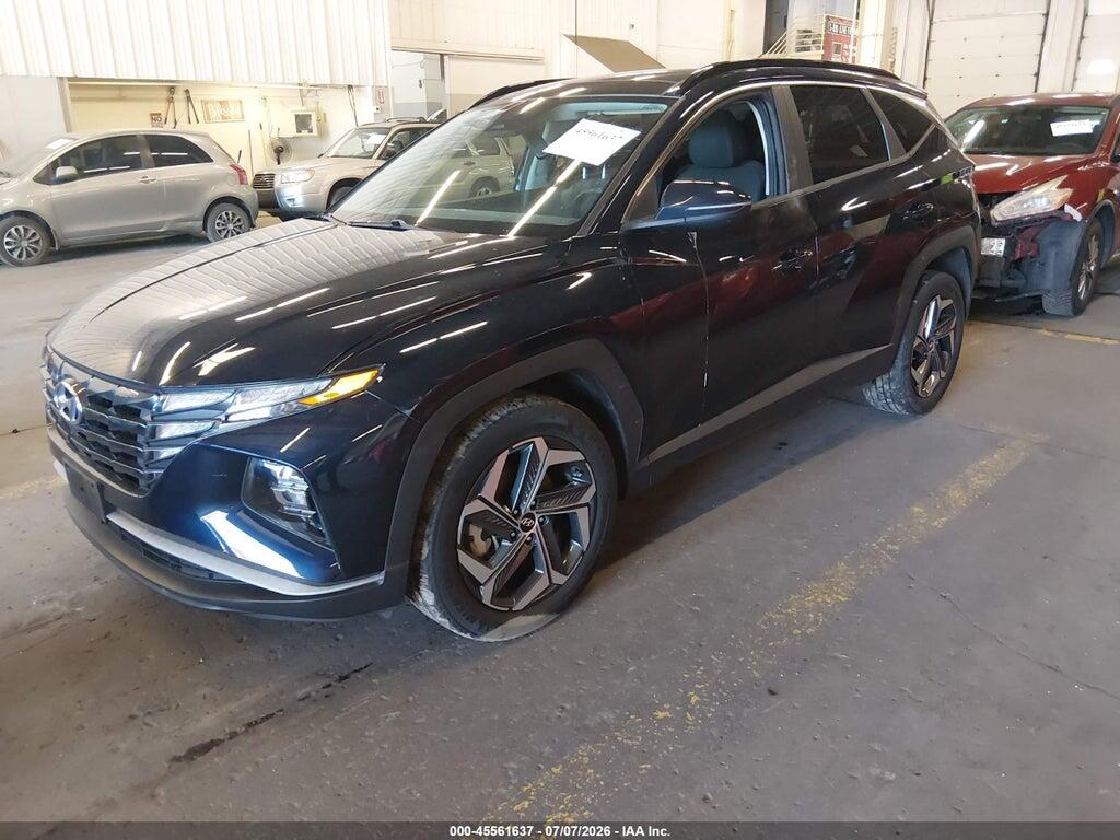 KM8JFCA10NU024760 2022 HYUNDAI TUCSON HYBRID photo no. 2
