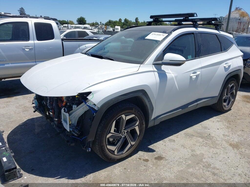 KM8JFDA23NU070744 2022 HYUNDAI TUCSON PLUG-IN HYBRID photo no. 2