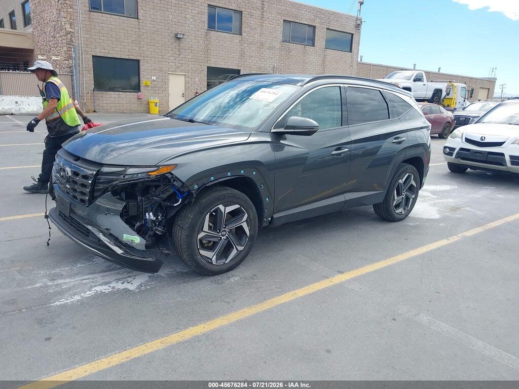 KM8JFDA22NU035550 2022 HYUNDAI TUCSON PLUG-IN HYBRID photo no. 2