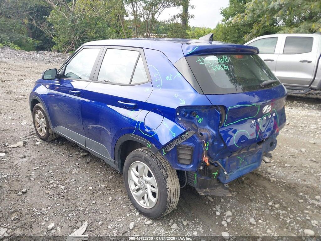 KMHRB8A33NU177419 2022 HYUNDAI VENUE photo no. 3