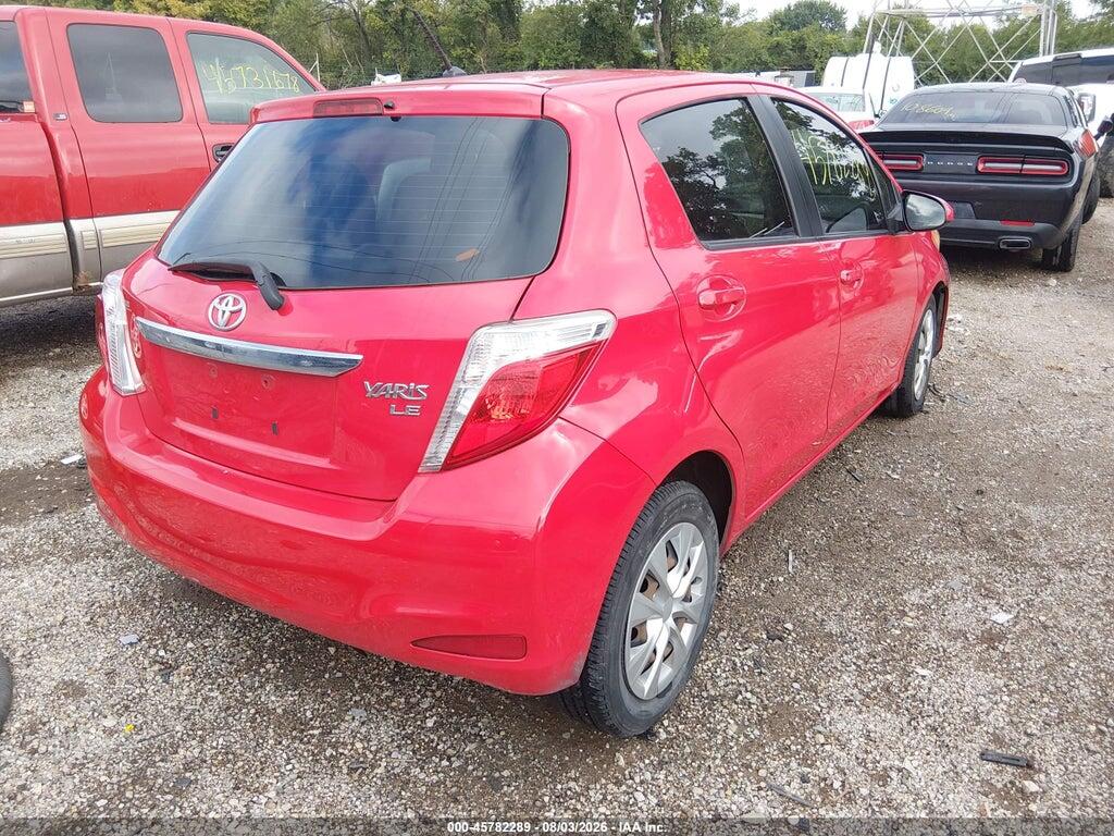 JTDKTUD3XED578554 2014 TOYOTA YARIS photo no. 4