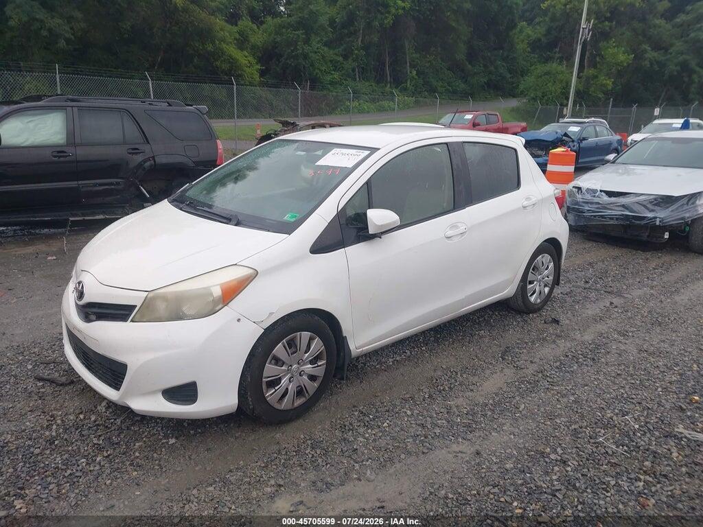 JTDKTUD36ED593438 2014 TOYOTA YARIS photo no. 2