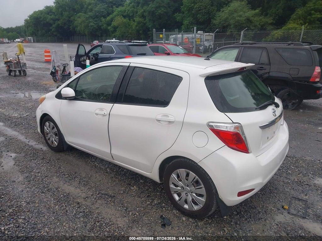 JTDKTUD36ED593438 2014 TOYOTA YARIS photo no. 3