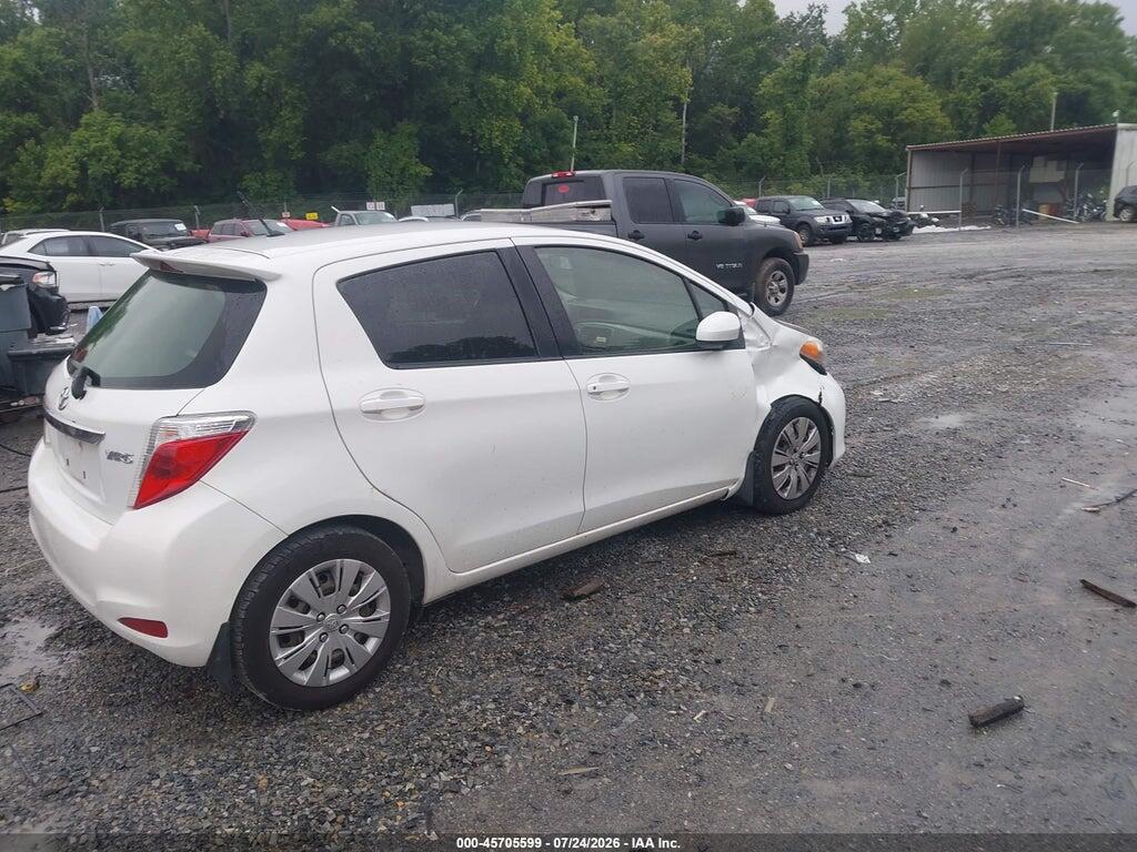 JTDKTUD36ED593438 2014 TOYOTA YARIS photo no. 4