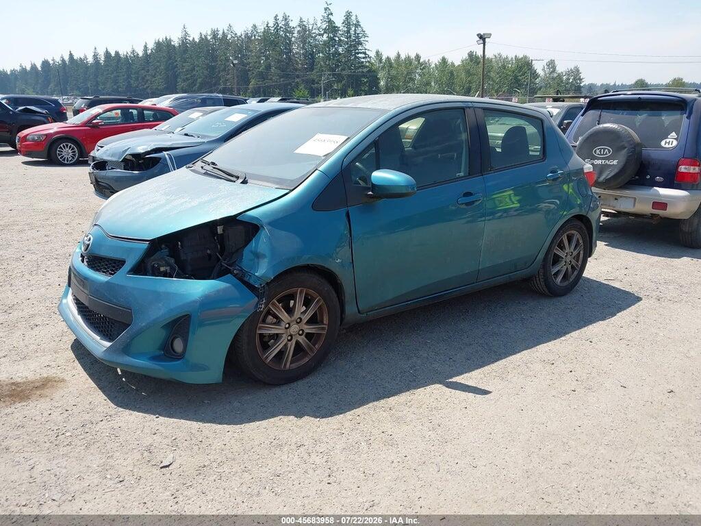 JTDKTUD38ED577273 2014 TOYOTA YARIS photo no. 2