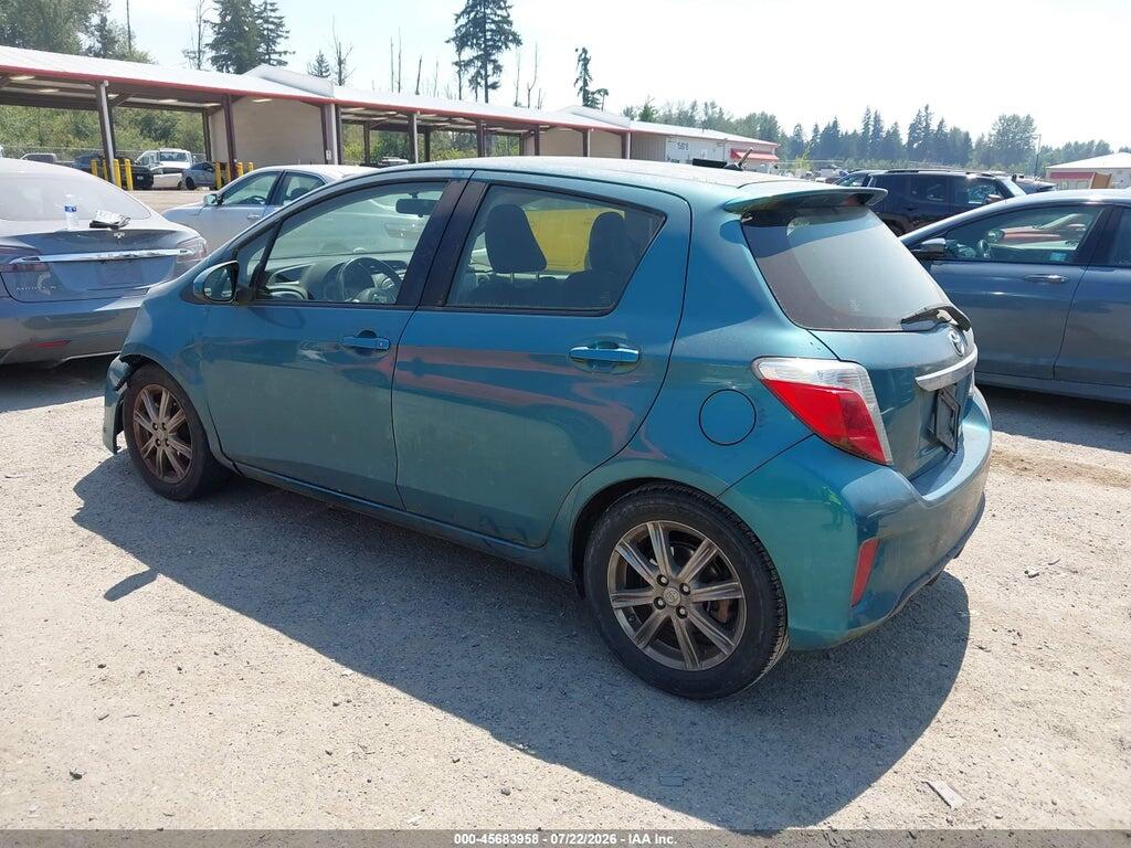JTDKTUD38ED577273 2014 TOYOTA YARIS photo no. 3