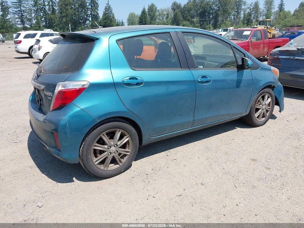 JTDKTUD38ED577273 2014 TOYOTA YARIS photo no. 4
