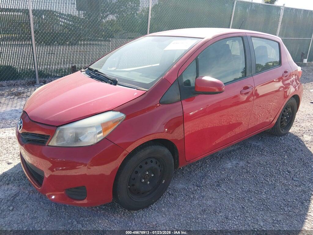 JTDKTUD32ED591556 2014 TOYOTA YARIS photo no. 2