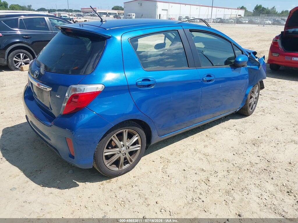 JTDKTUD39ED577914 2014 TOYOTA YARIS photo no. 4