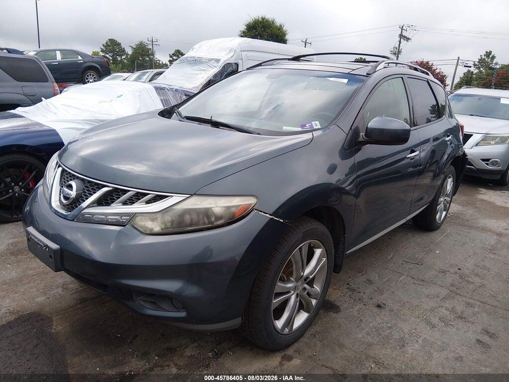 JN8AZ1MW1BW159967 2011 NISSAN MURANO photo no. 2