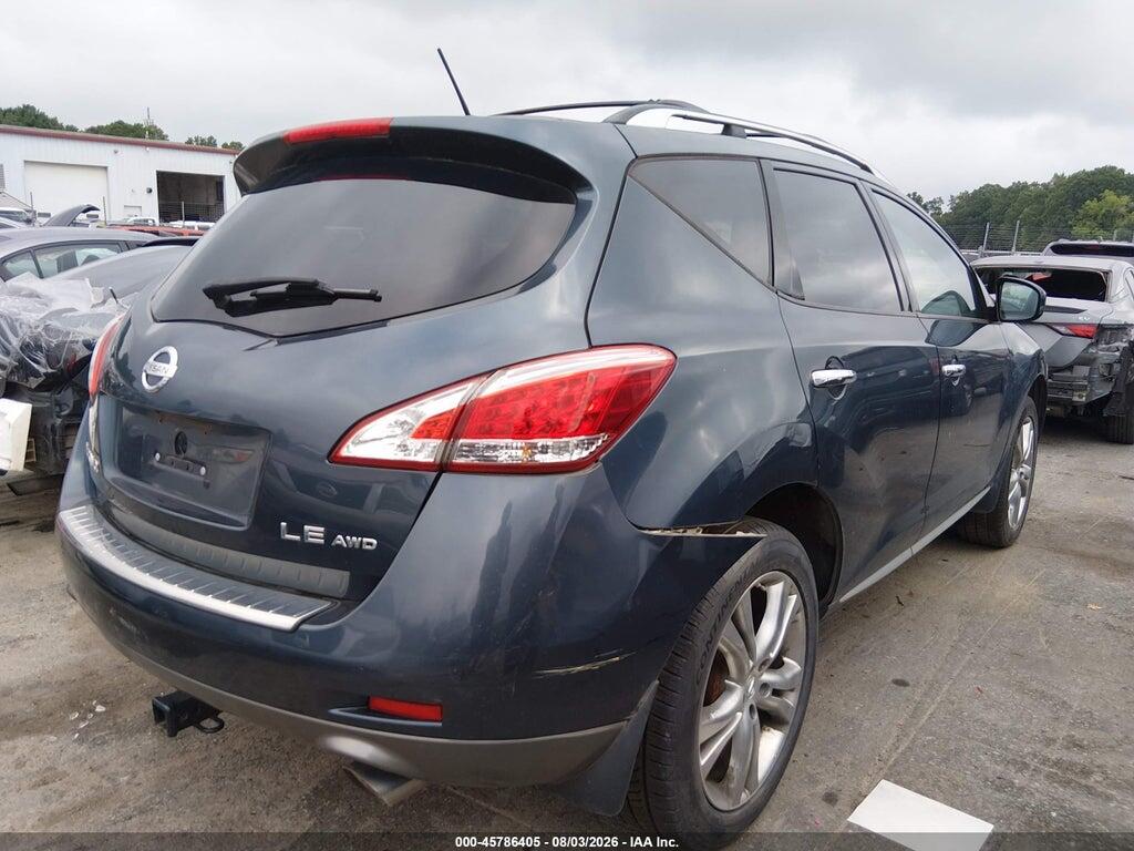JN8AZ1MW1BW159967 2011 NISSAN MURANO photo no. 4