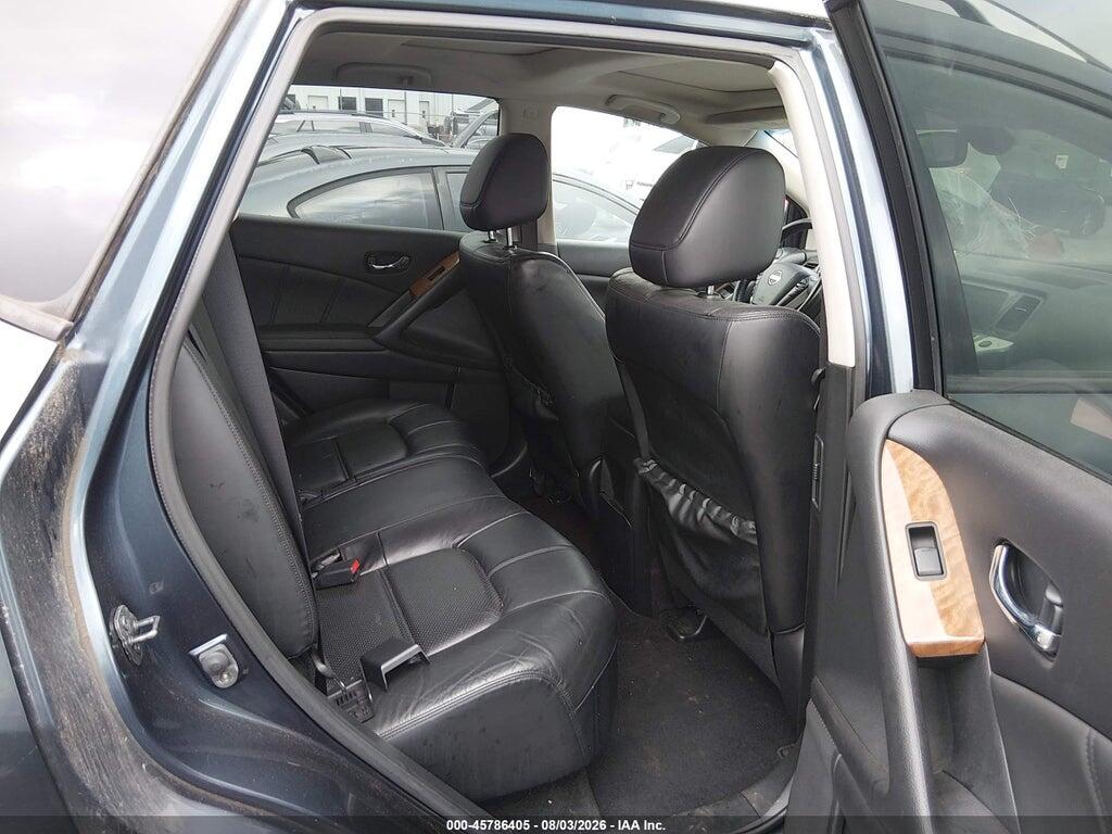 JN8AZ1MW1BW159967 2011 NISSAN MURANO photo no. 8