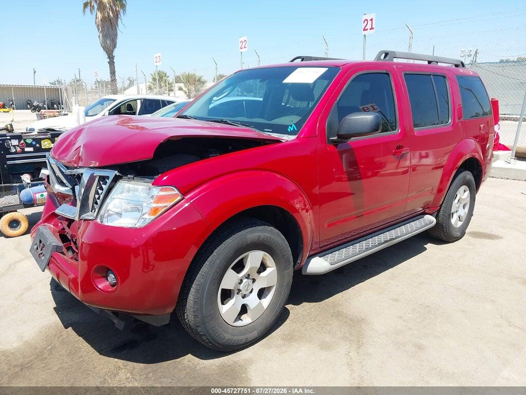 5N1AR1NN4BC623798 2011 NISSAN PATHFINDER photo no. 2