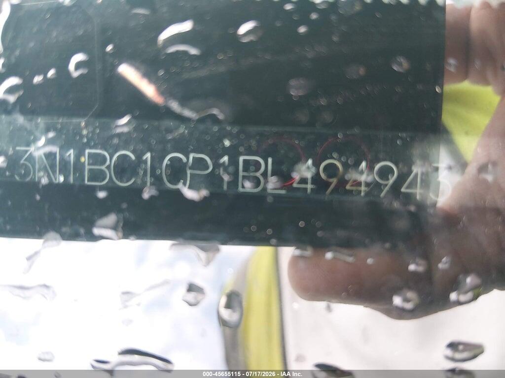 3N1BC1CP1BL494943 2011 NISSAN VERSA photo no. 9